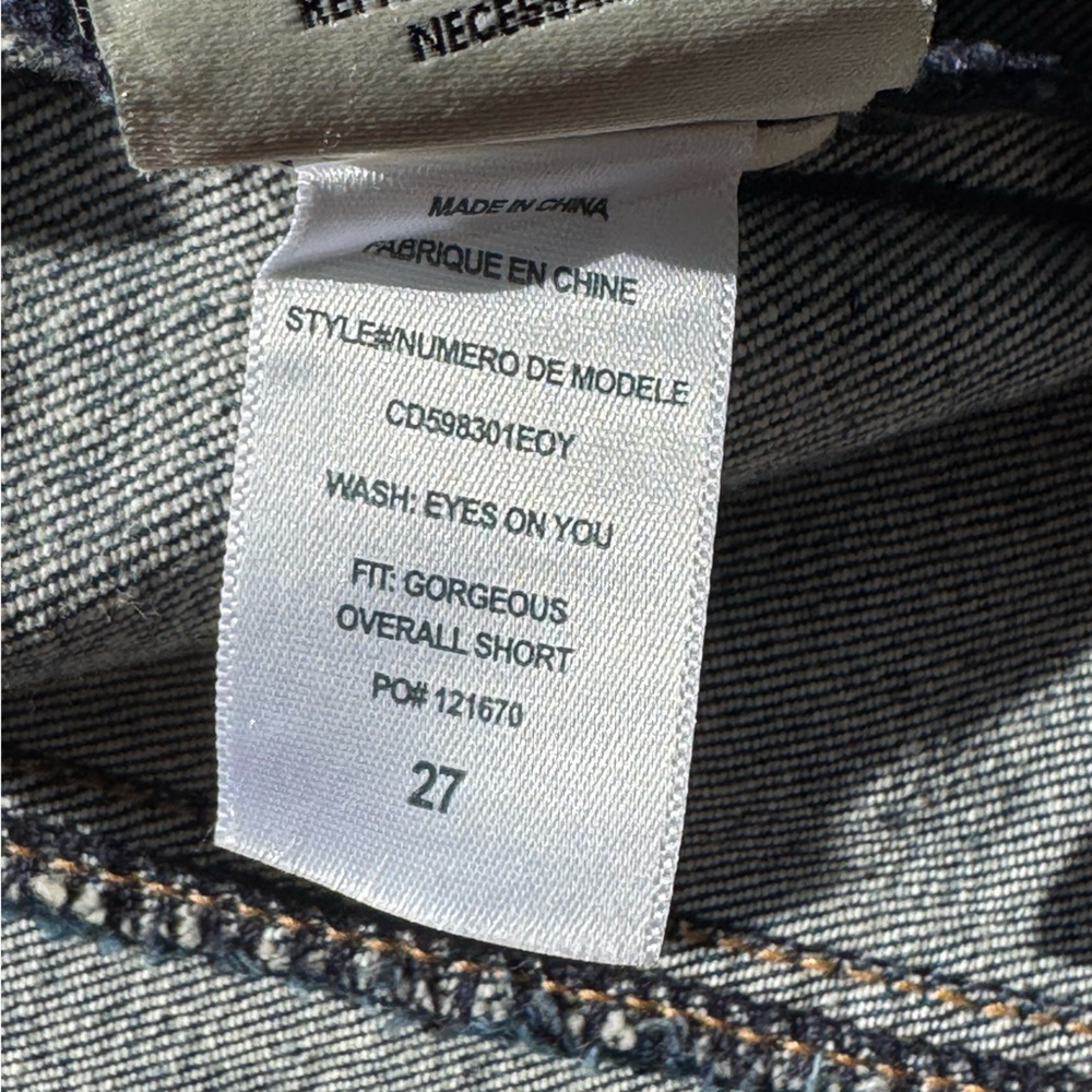 Alice + Olivia Sleeveless Sweetheart Denim Jeans Romper Blue Womens Size 27 NWOT - Picture 4 of 10